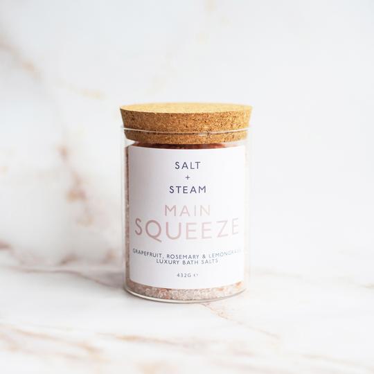 Main Squeeze Bath Salt | Salt + Steam