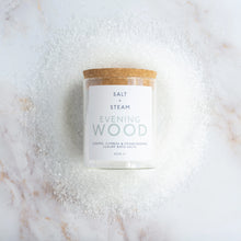 Load image into Gallery viewer, Evening Wood Bath Salt | Salt + Steam
