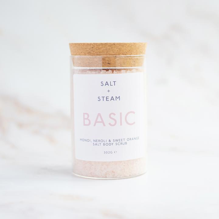 Basic Body Scrub | Salt + Steam