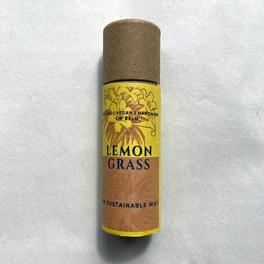 Lemongrass Lip Balm | The Sustainable Way